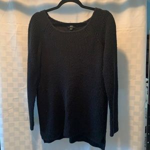 Large black knit mossimo sweater